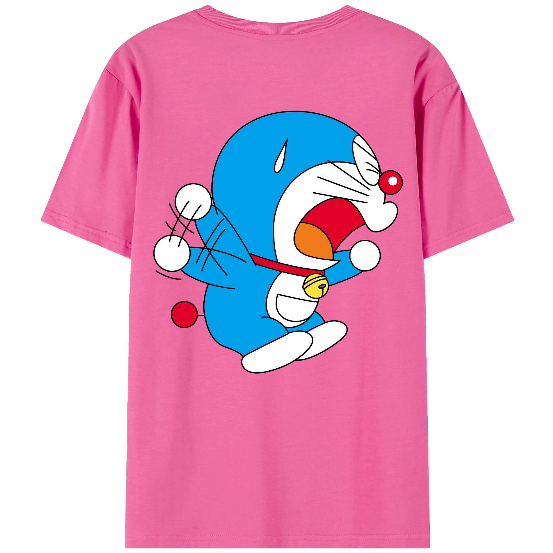 （画像用） ドラえもん Doraemon レディース半袖Tシャツ(バックプリント)
